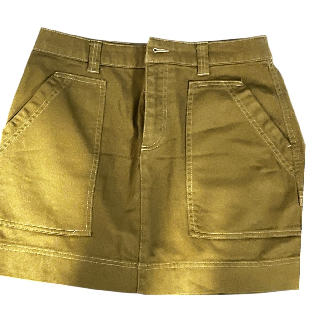 Old Navy Tan Mini Skirt